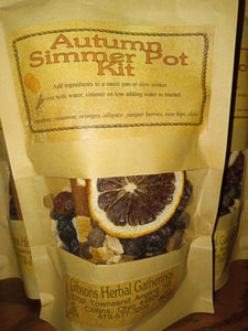 Autumn Simmer Potpourri Kit