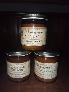 A Dickens Village Candle Set