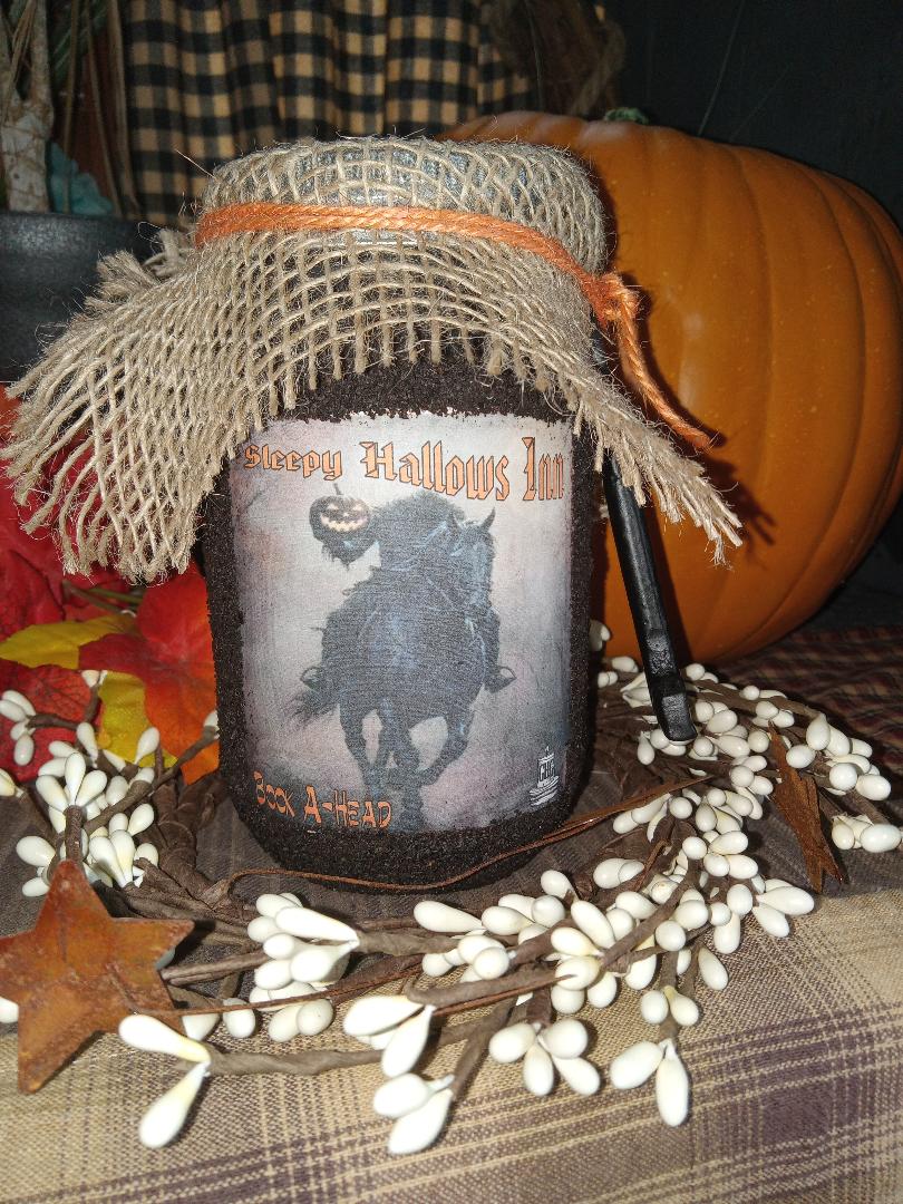 Coated Halloween Soy Candles