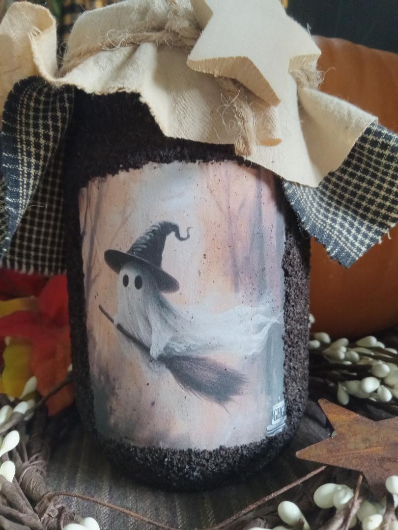 Coated Halloween Soy Candle