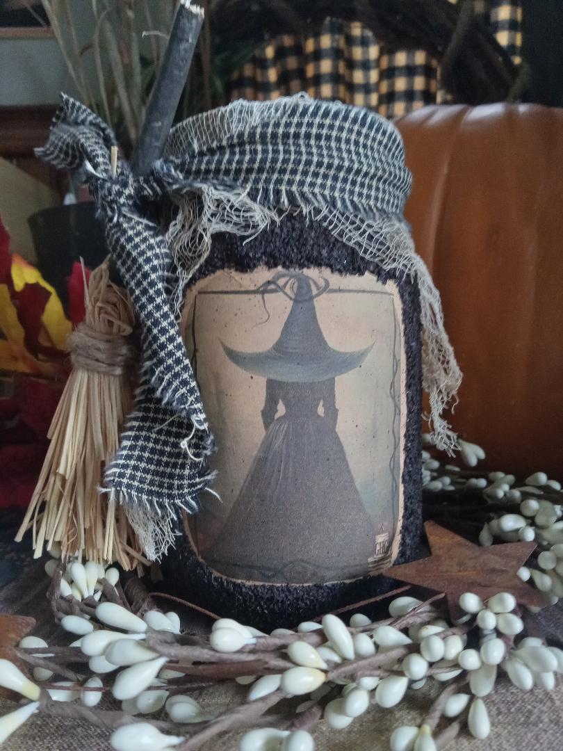 Coated Halloween Soy Candle