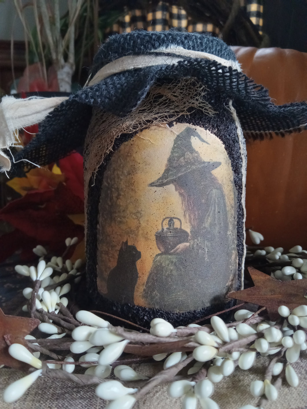Coated Halloween Soy Candle