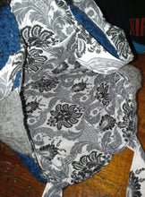 Load image into Gallery viewer, Hand Crocheted Blue Purse