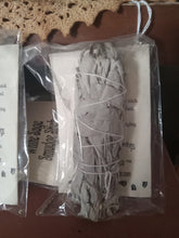 Load image into Gallery viewer, White Sage Smudge Stick